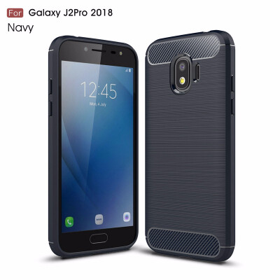 

for Samsung J2 Pro 2018 Shockproof Leather Case for Samsung Galaxy J2 2018 SM-J250F 50" Phone Back Cover Slim Armor Case Coque