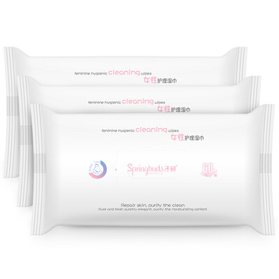 

Early pregnant women women care wipes 60 pumping 3 packets of maternal toilet paper