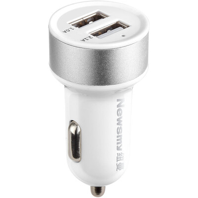 

（Newmine）NC301 3 автомобиля USB-зарядное устройство универсальное сигареты освещения Белый