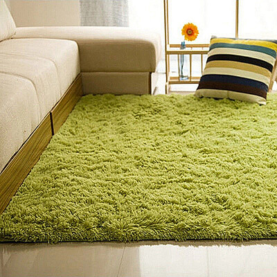 

NicerDicer Carpets for home living room Modern Fluffy Anti-Slip Shaggy Area Rug 80120cm