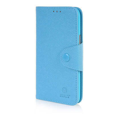 

MOONCASE Cross pattern Leather Wallet Flip Stand Shell Back ЧЕХОЛ ДЛЯ Samsung Galaxy Grand 3 / Grand Max G7200 Blue