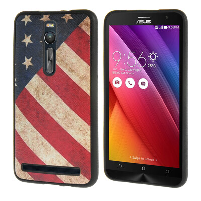 

MOONCASE Case for Asus ZenFone 2 ZE551ML/ZE550ML (5.5) Pattern series Flexible Soft Gel TPU Silicone Skin Slim Durable Cover