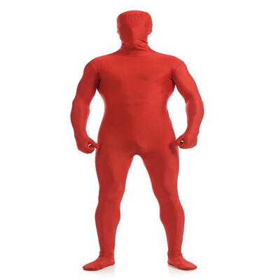 

Gesikai Mens Full Bodysuit Purple Lycra Spandex Zentai Bodysuit Second Skin Tights Suit Mens Fitness Suits Halloween Costumes