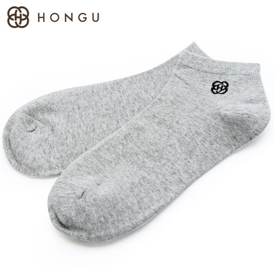 

HONGU Mens Socks Grey