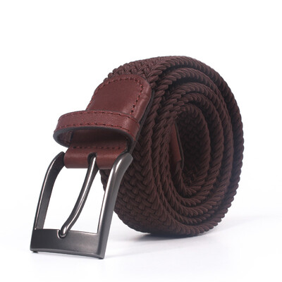 

Road passenger AceCamp elastic belt self-driving camping equipment outdoor multi-function nylon belt military fan inside&outside canvas belt chocolate color 110cm 5114