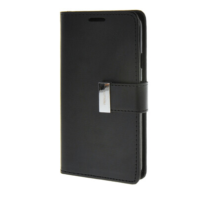 

MOONCASE чехол для Samsung Galaxy E5 Flip Leather Wallet Card Slot Bracket Back Cover Black