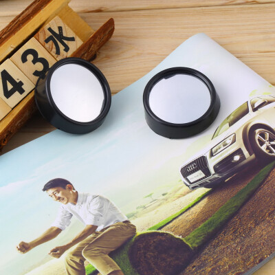 

Car Vehicle Driver Wide Angle Round Convex Mirror Blind Spot Auto RearView