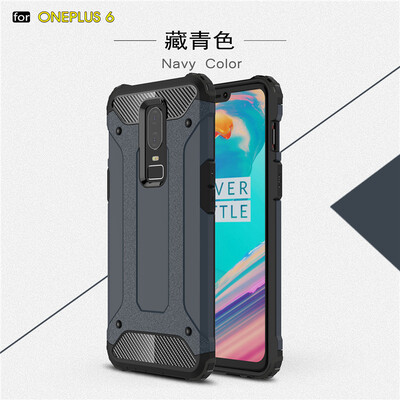 

Goowiiz Phone Case For OnePlus 55T6 King Kong Armor Fashion Bumper PC TPU Prevent falling