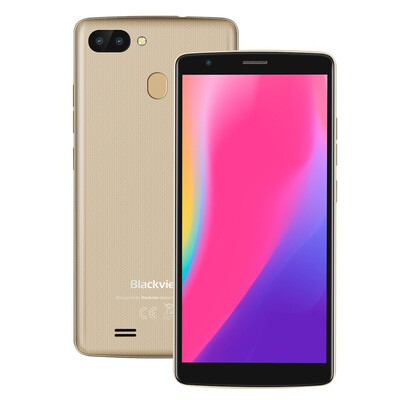 

Blackview A20 Pro Smartphone 55"189 HD Full Screen Android 81 MT6739 Quad Core 2GB 16GB Dual Back Cams 3000mAh GPS 4G Phone