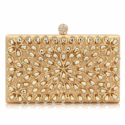 

Milisente 2018 New Women Clutch Wedding Purse Top Quality Box Clutches Ladies Evening Bags Female Party Bag