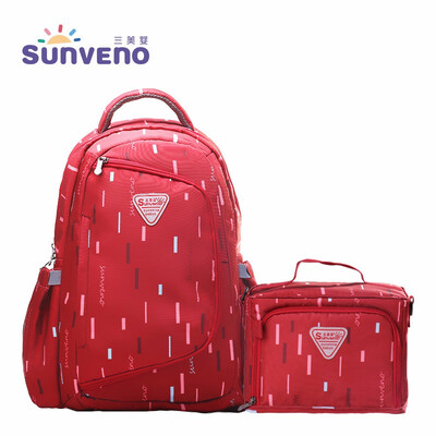 

Sunveno High-Capacity Fashion Women Backpack Waterproof Zipper Bag for Student School Bag Laptop Backpacks
