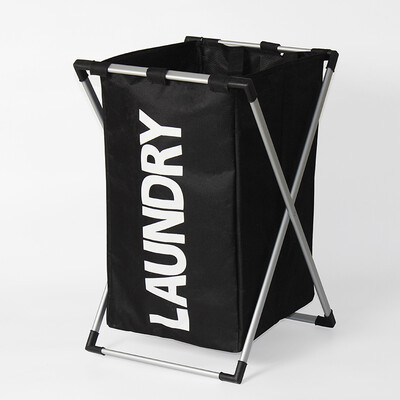 

Jinghuisi Chuang JH0797 hamper folding Oxford bag waterproof clothes smashed clothes storage basket black 353857cm