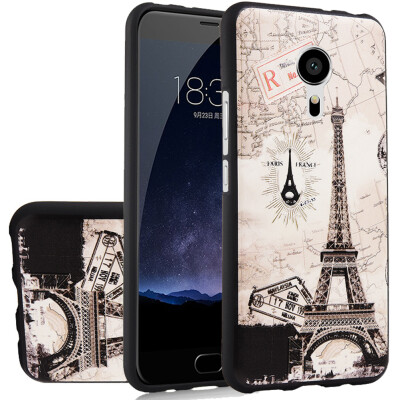 

MOONCASE Cute Cartoon Pattern Soft Flexible Silicone Gel TPU Skin Shell Back Case Cover for Meizu Pro 5