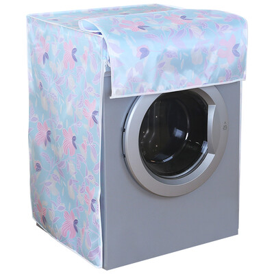 

Jia Pei WA-105G upright drum washing machine cover dust cover for Siemens LG the United States Haier&other brands before the opening blue