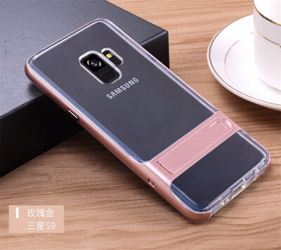 

Goowiiz Phone Case For Samsung Galaxy S9S9 PlusNote 8 Fashion Slim Shockproof Silicone TPU PC Hard Bracket
