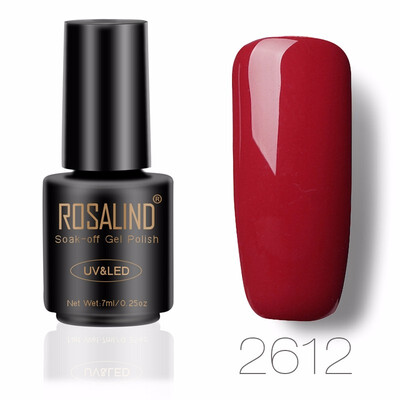 

ROSALIND 7ML Nail Polish Gorgeous Color Nail Gel Polish Vernis Semi Permanent Top Coat Base Coat Gel Nail Varnishes gel lacquer