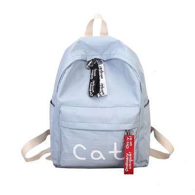 

Female Korean Version of Leisure Travel Backpack College Junior High School Students Schoolbag Lovers Travel Bag