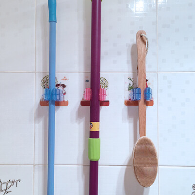 

ShangGang strong seamless non-perforated bathroom racks kitchen bathroom rack soap box towel rack triangular random