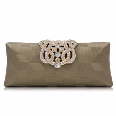 

Milisente 2018 New Arrival Evening Clutch Crown Buckle Women Bags Top Quality Female Clutches Ladies Wedding Bag