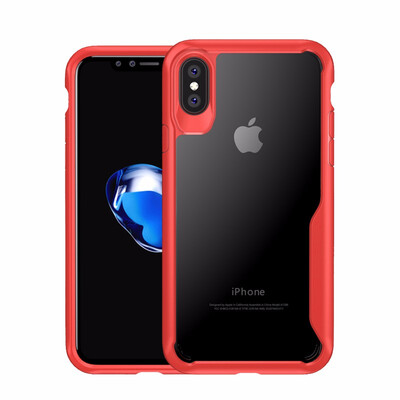 

For iPhone X Case Acrylic transparent back Cover Case For Apple iPhones X 10