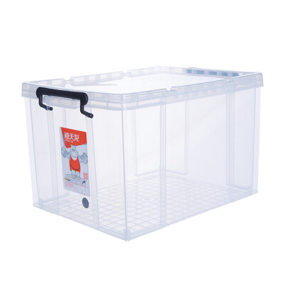 

Citylong 45L large high transparent storage box thickened anti-pressure environmental protection plastic storage box household