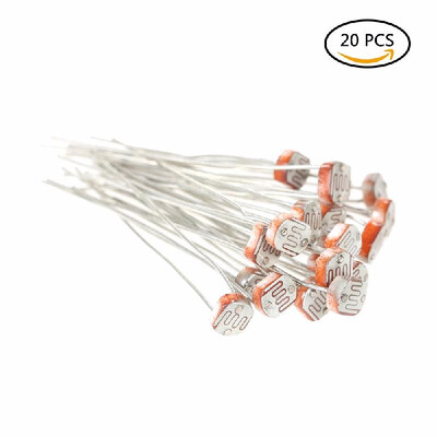 

20pcs Photoresistor GL5537 5mm LDR Photo Resistors Light Dependent Resistor