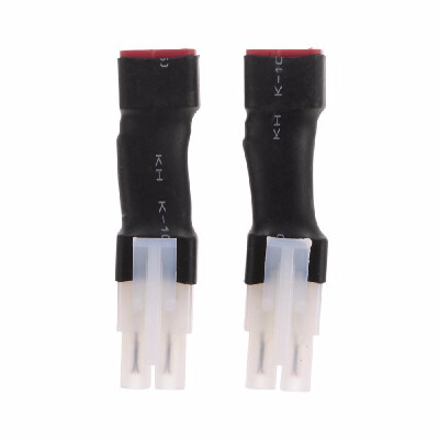 

2pcs Tamiya Head Male to Deans Style T Plug Female Connector Adapter Convertor for RC Car Li-Po Li-Lion Battery