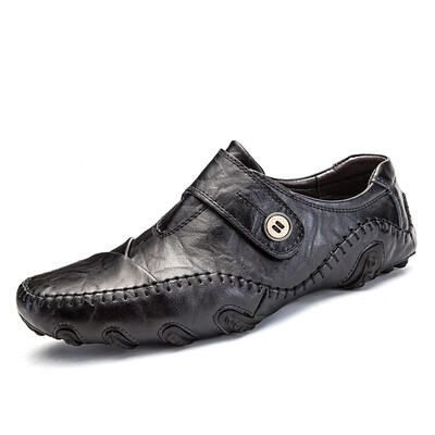 

Mens Casual Shoes British Style Moccasins Genuine Leather Flats Loafers Footwear Men Winter&Sping casual shoes