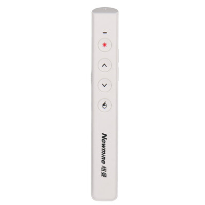 

Newman laser pen flip pen red light wireless mouse flying mouse rechargeable lithium battery laser pen PPT wireless demonstrator set-top box mouse NM-J18S black