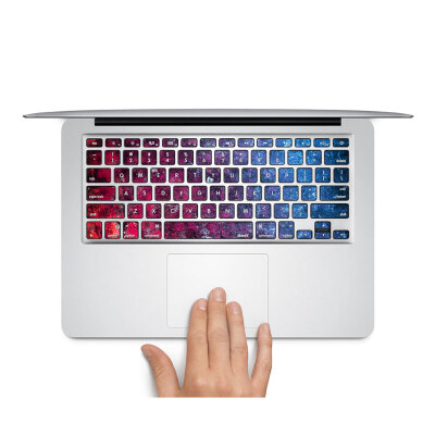 

GEEKID@Macbook keyboard decal sticker individual keys protector Painted Macbook Air 13 keyboard