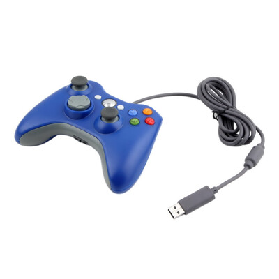 

USB проводной джойстик геймпад контроллер для Microsoft Xbox и 360 тонкий ПК Windows 7
