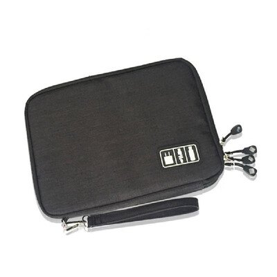 

Waterproof Double Layer Handbag Storage Bag of USB Data Cable Earphone Tablet Computer Plug Digital Electronic Protection Bags