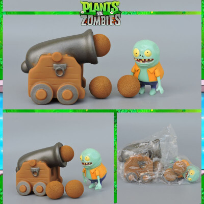 

PVZ Plants Vs Zombies Peashooter PVC Action Figure Model Toy Gifts Toys for Children High Quality Brinquedos Can Launch