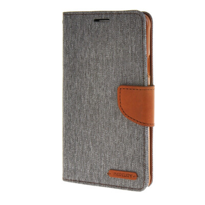 

MOONCASE Galaxy Note 4 , Leather Flip Wallet Card Holder Pouch Stand Back ЧЕХОЛ ДЛЯ Samsung Galaxy Note 4 Grey