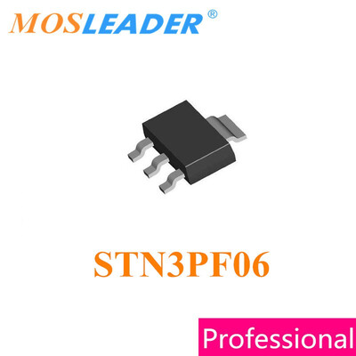 

Mosleader STN3PF06 SOT223 100PCS 1000PCS P-Channel 60V 3A 3PF06 Made in China Mosfet High quality