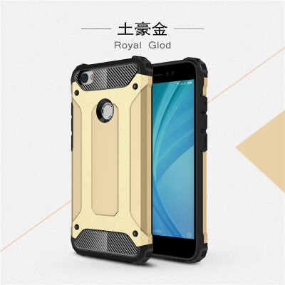 

Goowiiz Phone Case For Xiaomi Redmi 55A5 PlusNote 5 India King Kong Armor Fashion Bumper PC TPU Prevent falling