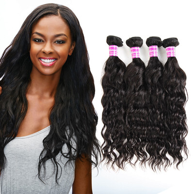 

8A Malaysian Virgin Human Hair Natural Wave Bundles 100 Virgin Human HairExtensions Bundles
