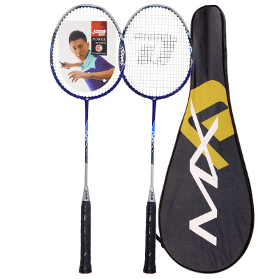 

Double Happiness DHS badminton racket on the badminton racket E-MX202-2 has been threaded