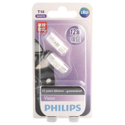 

Philips T10 W5W LED Light Bulbls 6000K 2-Pack