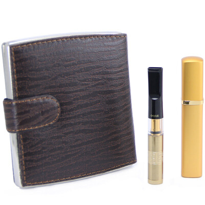 

[Супермаркет] Jingdong подлинной многофункциональный двойной фильтр мундштук сигареты + уход + Box Подарочный набор 7007AG