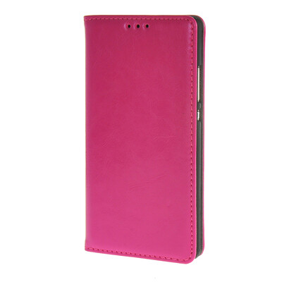 

MOONCASE Huawei Ascend P8 чехол Crazy Horse Pattern Кожа Слот кошелек Флип карты Кронштейн Вернуться чехол Чехол Ярко-розовый
