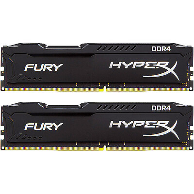 

Kingston (Kingston) хакеры God Fury серии DDR4 2133 8GB (4Gx2) настольная память (HX421C14FBK2 / 8)