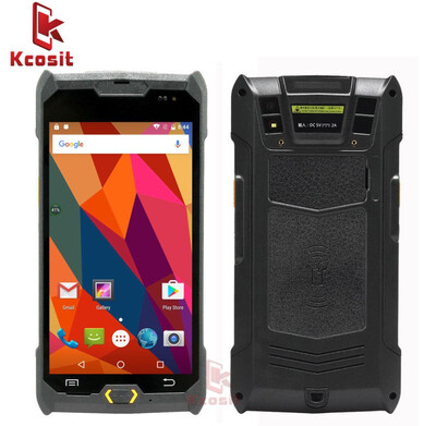 

Kcosit 1D 2D Laser Barcode Android 60 Scanner IP67 Waterproof Phone PDA Handheld Terminal Data Collector inventory Logistics