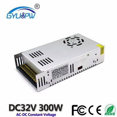 

DC 32V Power Supply 94A 300W Driver Transformer 110V 220V AC DC32V Power Adapter for Led Lighting CNC Router CCTV Printer