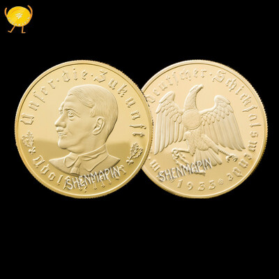 

German hindenburg commemorative coin German heads of state souvenir flying eagle collection commemorative gifts