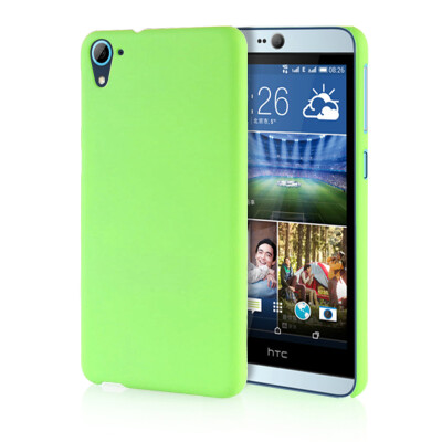 

MOONCASE Hard Rubberized Rubber Coating Devise Back Case Cover for HTC Desire 826 Green