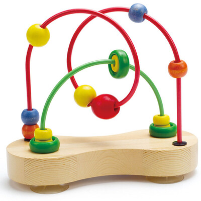 

Germany Hape toys bubble music E1801 beads beads around the puzzle early childhood education baby toys with large suction cups for more than 6 months