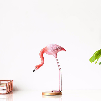 

Nordic INS resin Flamingo home decoration ornaments living room decorations cabinet craft animal furnishings