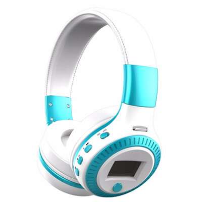 

Bluetooth Headphones Wireless Stereo Earphone Headphone with Mic Headsets Micro-SD Card Slot FM Radio For Phone&PC
