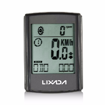 

Lixada 3-in-1 Multifunctional Wireless LCD Bicycle Cycling Computer with Cadence